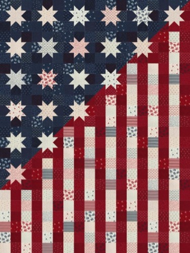 Our Flag Stands for Freedom Quilt Pattern